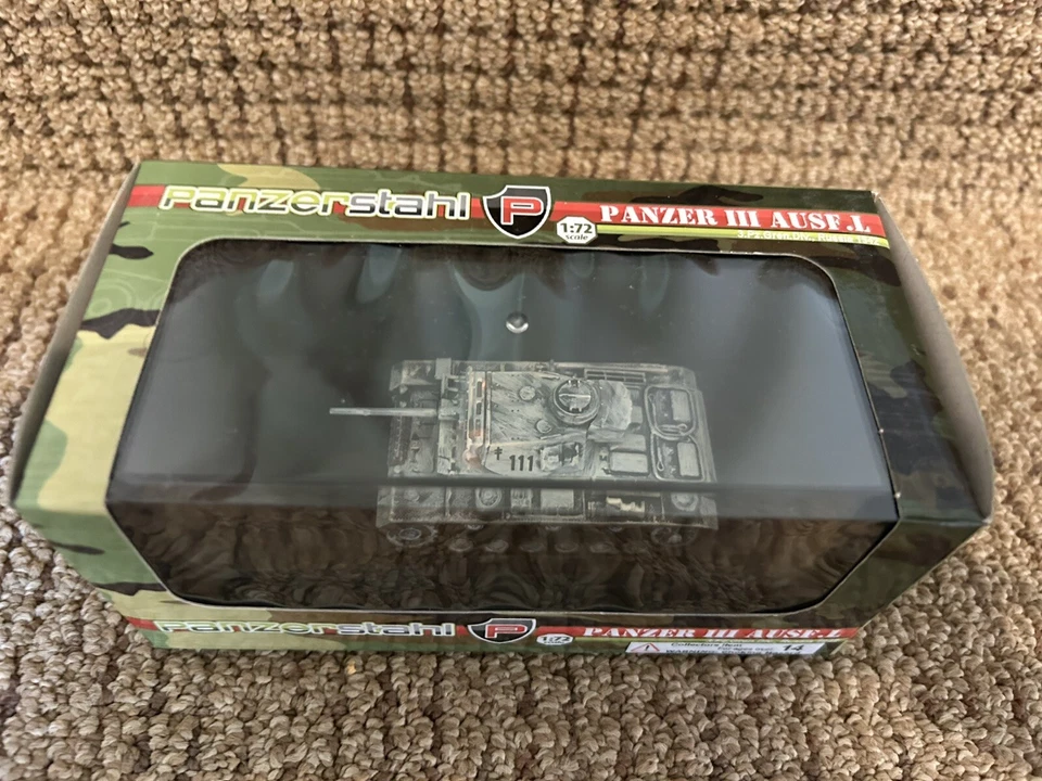 ACERO BLINDADO 1:72 Panzer III Ausf L, 3.Pz.Gren. Div., Rusia 1942, Nº 88029 Foto 2 de 4