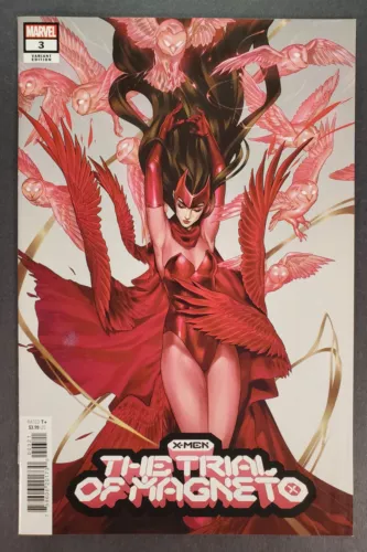 X-Men Trial of Magneto #3 Oscar Vega Variant Cover Marvel Comics 2021