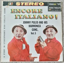 Johnny Puleo And His Harmonica Gang Vol. 5 LP Record New In Shrink Wrap