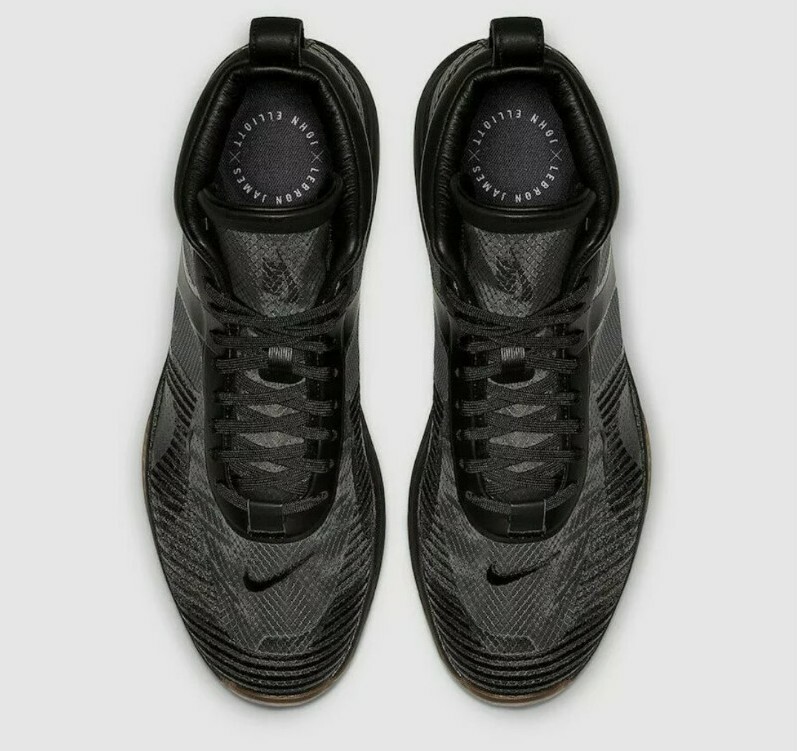 NIKE LEBRON X JE ICON QS JOHN ELLIOTT Men\'s SZ 7 Nike LeBron x JE John Elliot Icon QS Shoes White AQ0114-101  main image 4