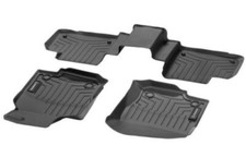 Mercedes-Benz Original Kunststoff 3x Fu&szlig;matten/Schalen Schwarz X 166 GLS RHD Neu