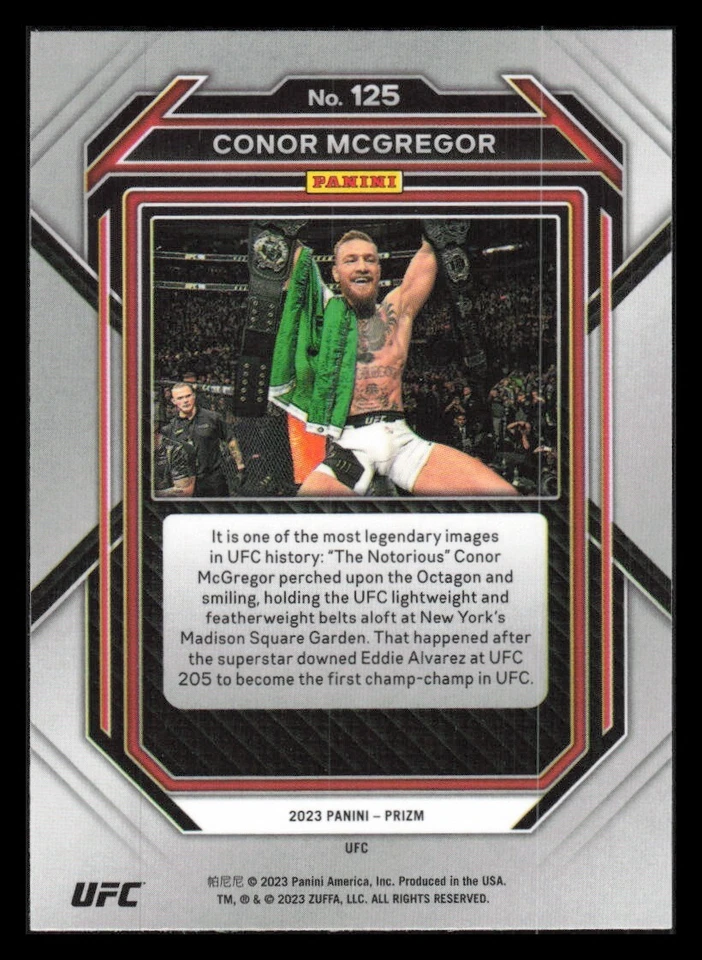 2023 Panini Prizm UFC Ultimate Fighting MMA Trading Cards You Pick Choose - Image 2 of 4