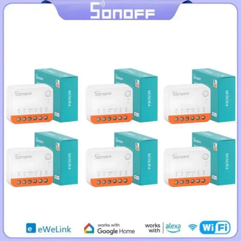 SONOFF MINIR4 Wi-Fi Smart Switch 10A MINI Extreme Smart Home Relay Module Remote