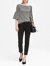 NWT Banana Republic New Sloan-Fit Slim Ankle Pant, NAVY SIZE 2S 183602 W0724