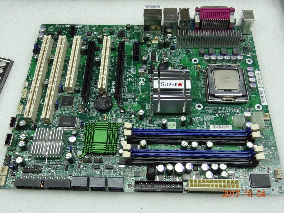 SuperMicro C2SBX Rev 2.02 Motherboard W/ Intel E8500 Core2