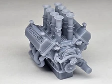 1/24 Hemi Vintage Hilborn Stacked Engine