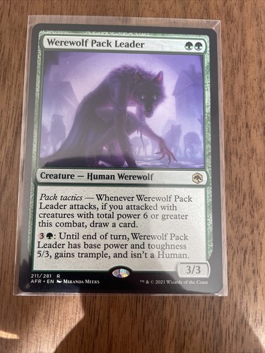 Werwolf Pack Leader - MTG - Abenteuer in den vergessenen Reichen