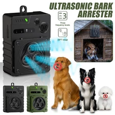 Ultrasonic Anti Bark Device Outdoor Dog Barking Control Stop Repeller Silencer