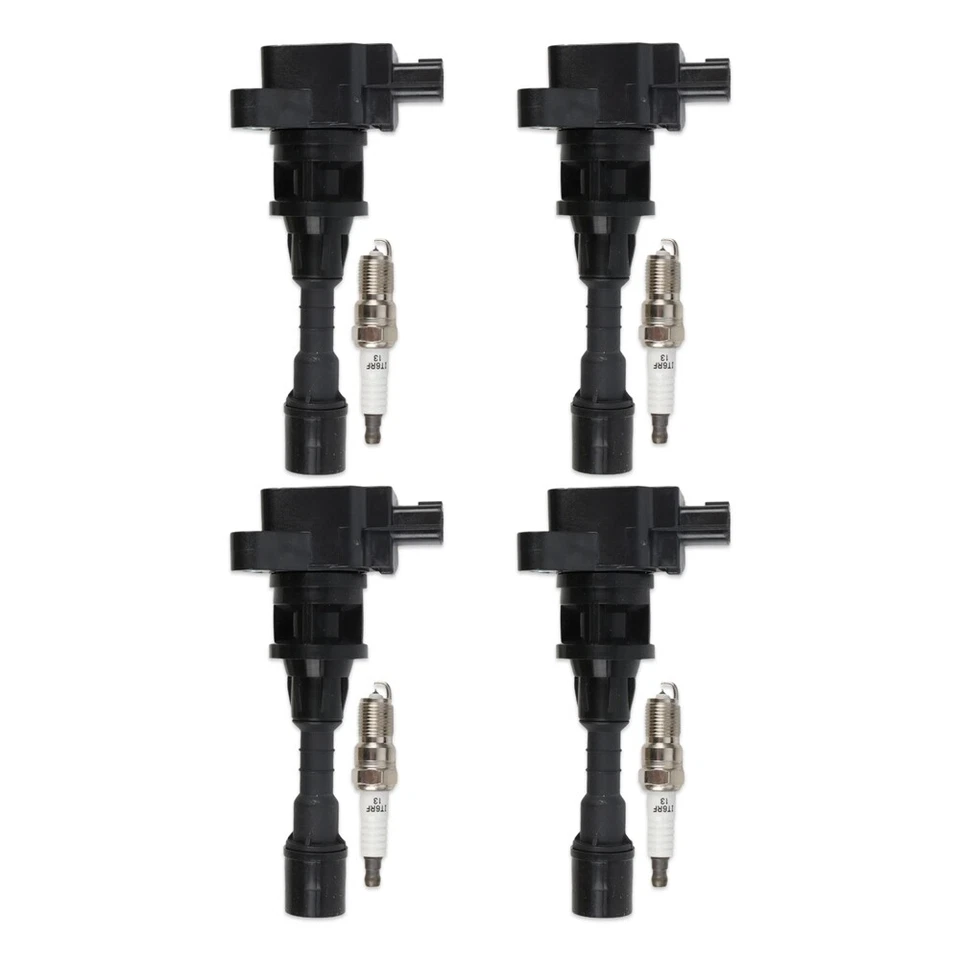 4 bobinas de encendido y bujías de iridio UF541 90813 aptas para Mazda 5 2006-2007 Foto 2 de 4