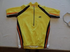 Bellwether Technical Apparel Cycling Jersey Half Zip Medium Yellow