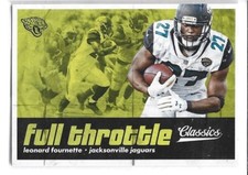 Leonard Fournette Jaguars 2018 Panini Classics Football Full Throttle Card #15