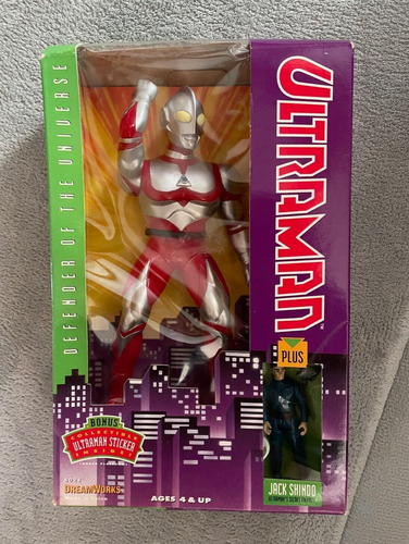 Ultraman Defender of the Universe Plus Jack Shindo Figures Dreamworks