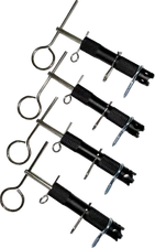 4-Pack Ramset Micro Perimeter Trip Wire Alarms - Black