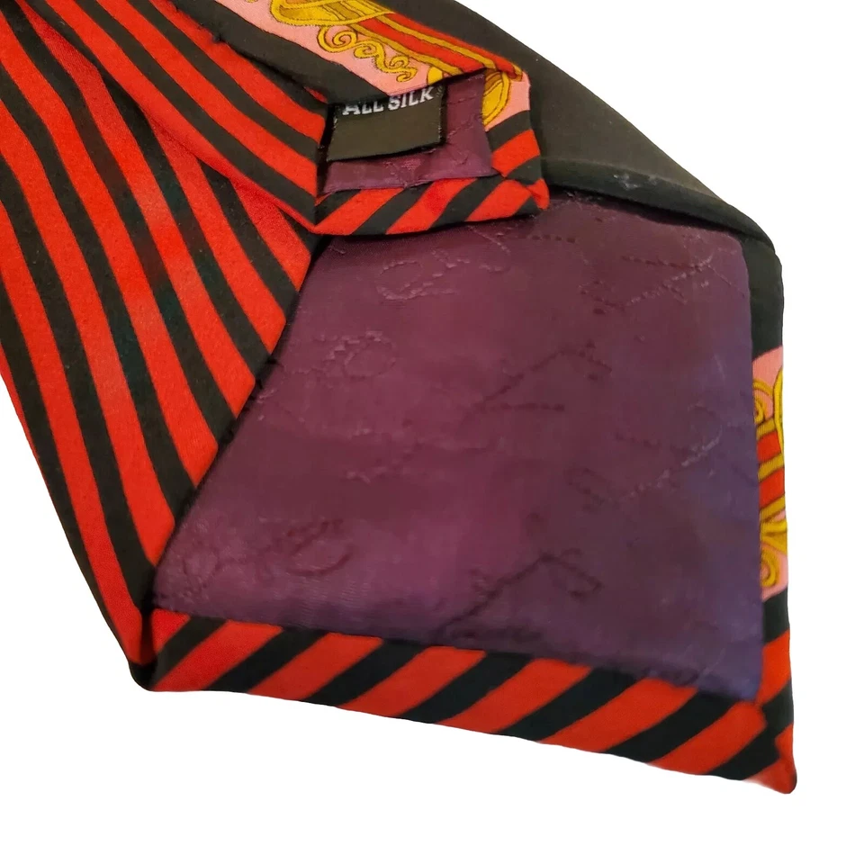 Галстук Rush Limbaugh галстук красная полоса камуфляжный узор шелковый галстук без границ - Изображение 4 из 4