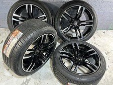 19''BMW 3 5 6 7 Series 2012 & UP 19x8.5 9.5 5x120 Wheels And Tire Package