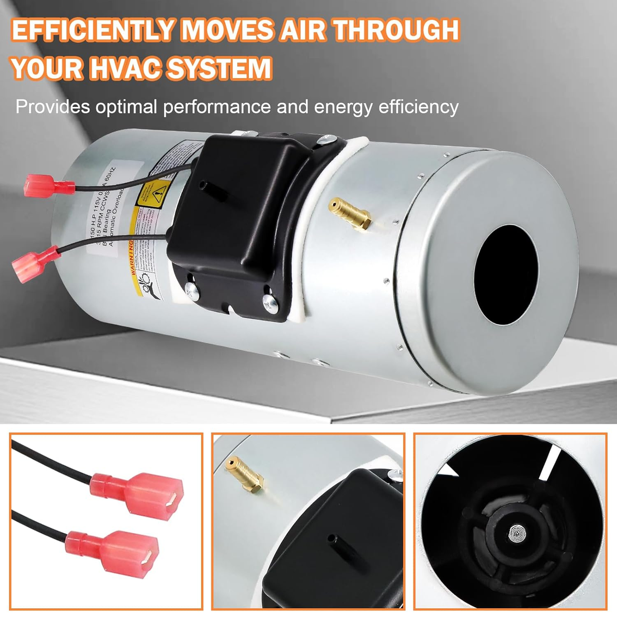 Draft Inducer Motor 65475 Furnace Replaces Coleman Evcon 373