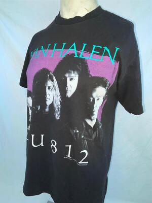 VTG 80S VAN HALEN OU812 DAVID LEE ROTH ROCK TOUR CONCERT BAND