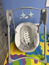 Ingenuity ConvertMe 2-in-1 Portable Baby Swing 2 Infant Seat