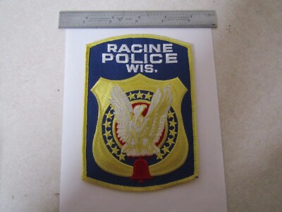 PATCH LAW ENFORCEMENT POLICE RACINE WISCONSIN POLICE | eBay