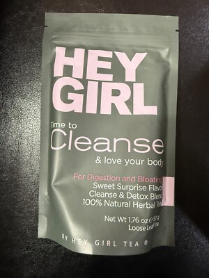 Hey Girl Time to Cleanse For Digestion & Bloating 14 Servings BB Date 3/27 NEW