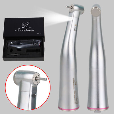NSK Ti-MAX X95L Style Dental 1:5 LED Optic Contra Angle Handpiece Inner Red Ring