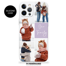 Personalised Phone Case Photo Collage Silicone Cover For iPhone 11 12 13 14 16