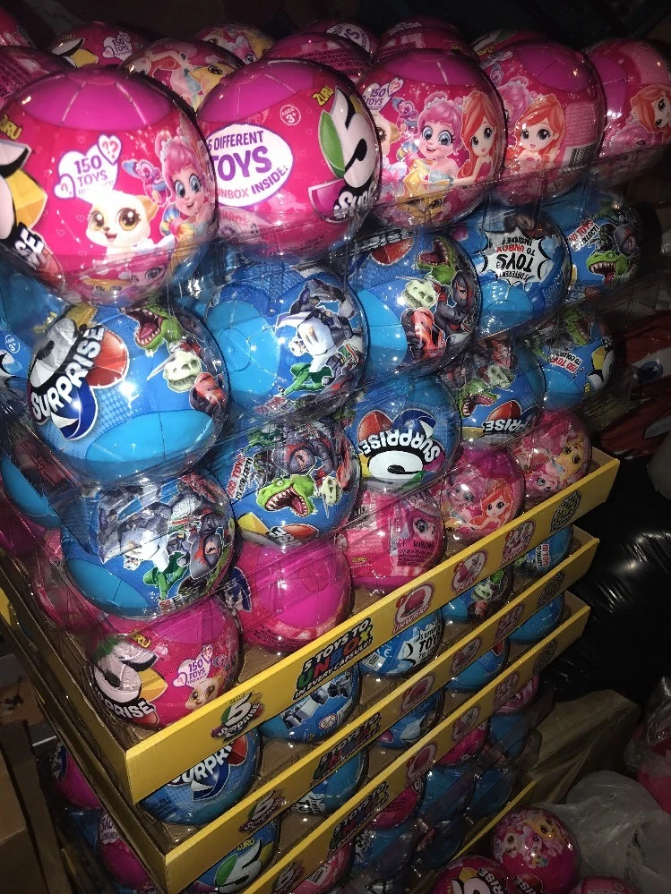 Zuru 5 Surprise Miniature Toy Mystery Ball Bag Pink or Boy Girl eBay