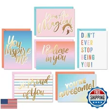 Sweetzer and Orange Boxed Encouragement Cards with Envelopes, set of 24 Inspi