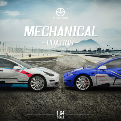 Time Micro 1:64 Model 3 mechanical painting Car