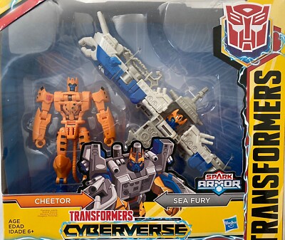 Hasbro Transformers Toys Cyberverse Spark Armor Cheetor Action Figure