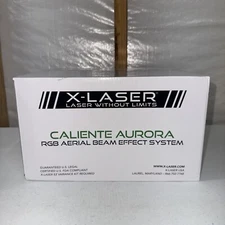 X-Laser Caliente Aurora Full Color RGB Aerial Beam Show (LIGHT USE) UNIT ONLY!