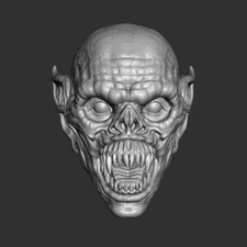 Vampire v1 custom head for Mythic Legions & other action figures