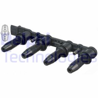 1X Delphi ZÜNdspule FÜR Alfa 159 Fiat Opel Astra G H Zafira Corsa D Zafira 1.6