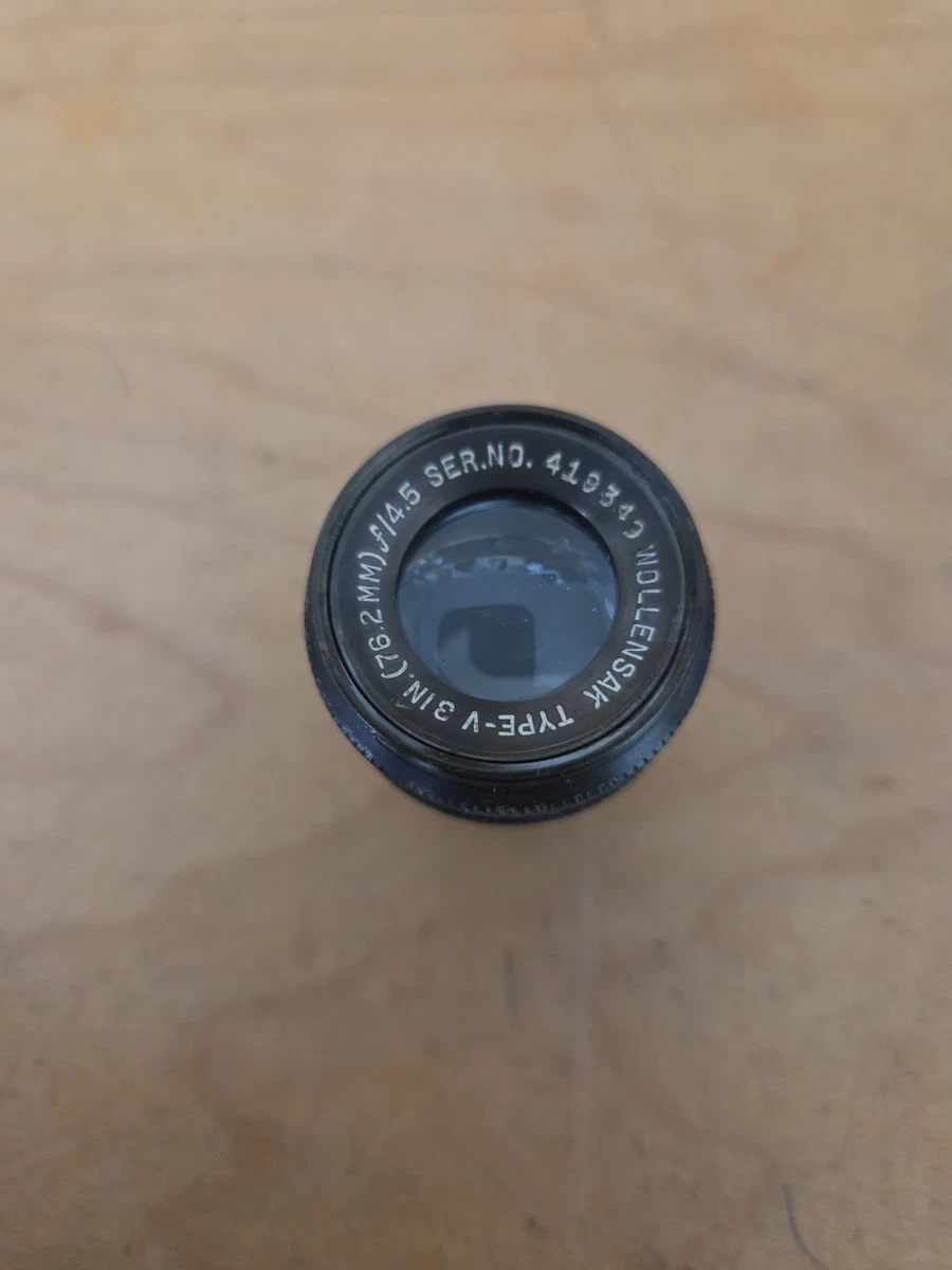 Wollensak f/4.5 Camera Lenses for sale | eBay