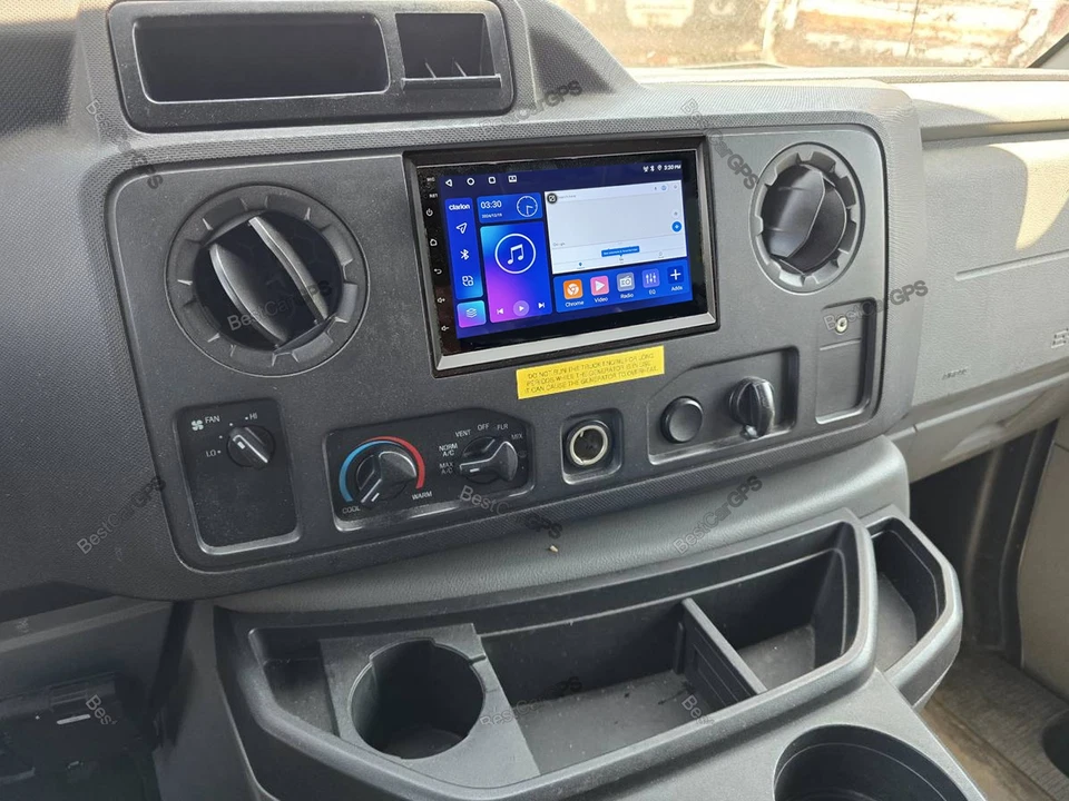 64G Android 15 Carplay Car Radio Stereo Sat Nav 7" For Ford E150 E250 2009-2014 Foto 2 de 4