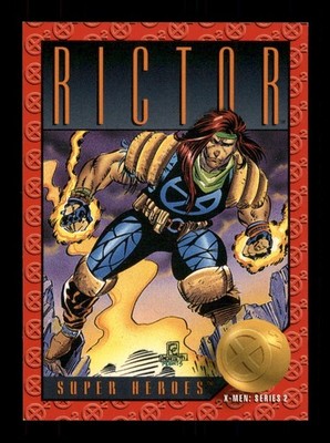 Super Heroes 26 Rictor X-Men Series 2 1993 SkyBox Trading Card TCG CCG