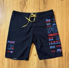 Fox Team Racing Y2K Moto X Board Shorts Men  s 36 Inseam