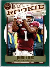 2020 Panini Legacy #179 Quartney Davis Green #/100