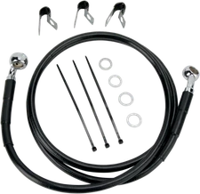 Drag Specialties 1741-2541 Extended Stainless Steel Front Brake Line Kit 50 1...