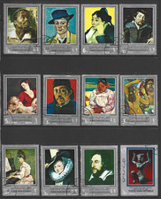 LOT DE 12 TIMBRES  OBLITERES /  YEMEN / 