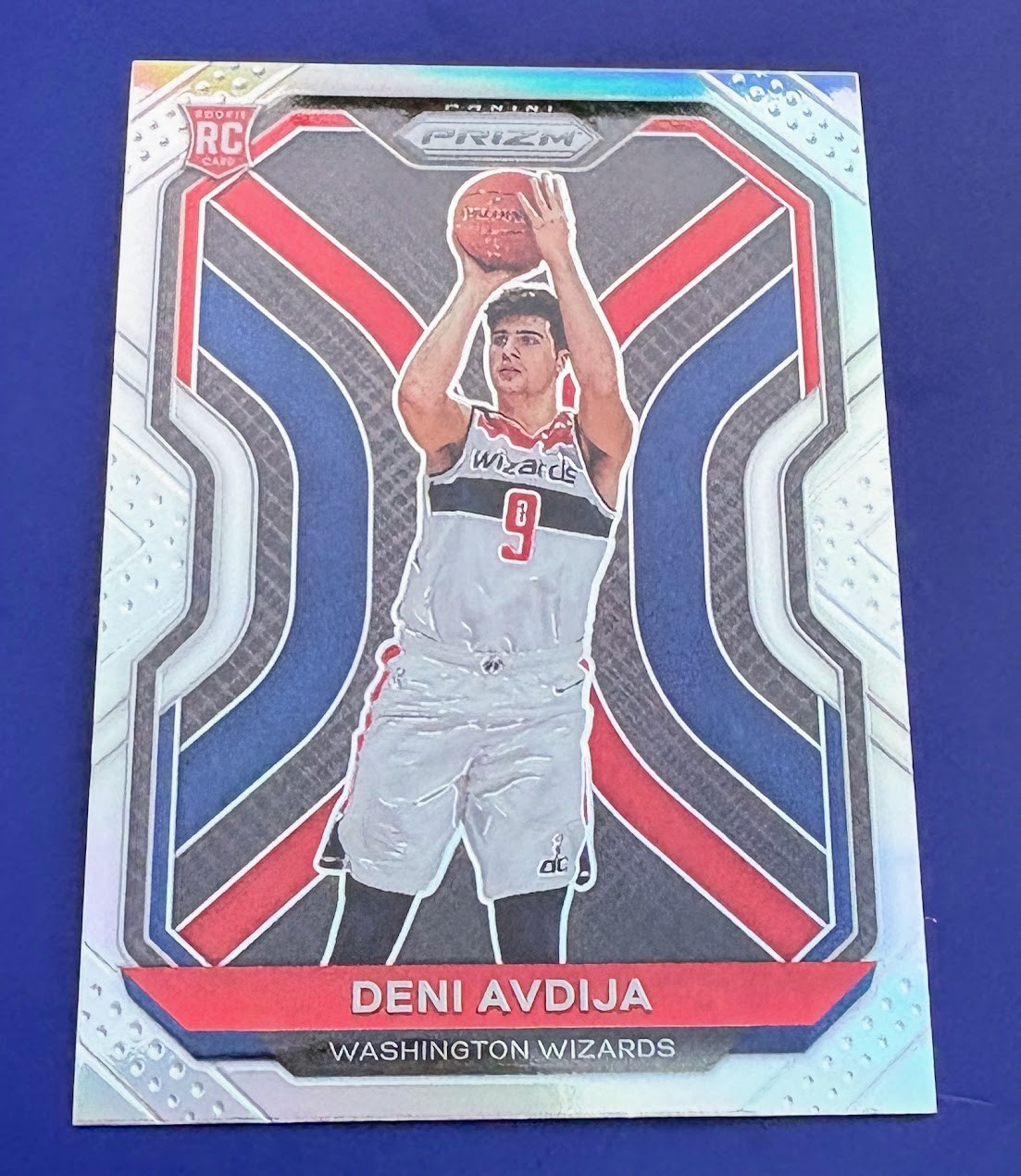 Deni Avdija 2020-21 Silver Prizm Rookie RC