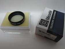 1.25" Meade LT Blue #82A Telescope Eyepiece Filter Series 4000 Glass Coated NEW!