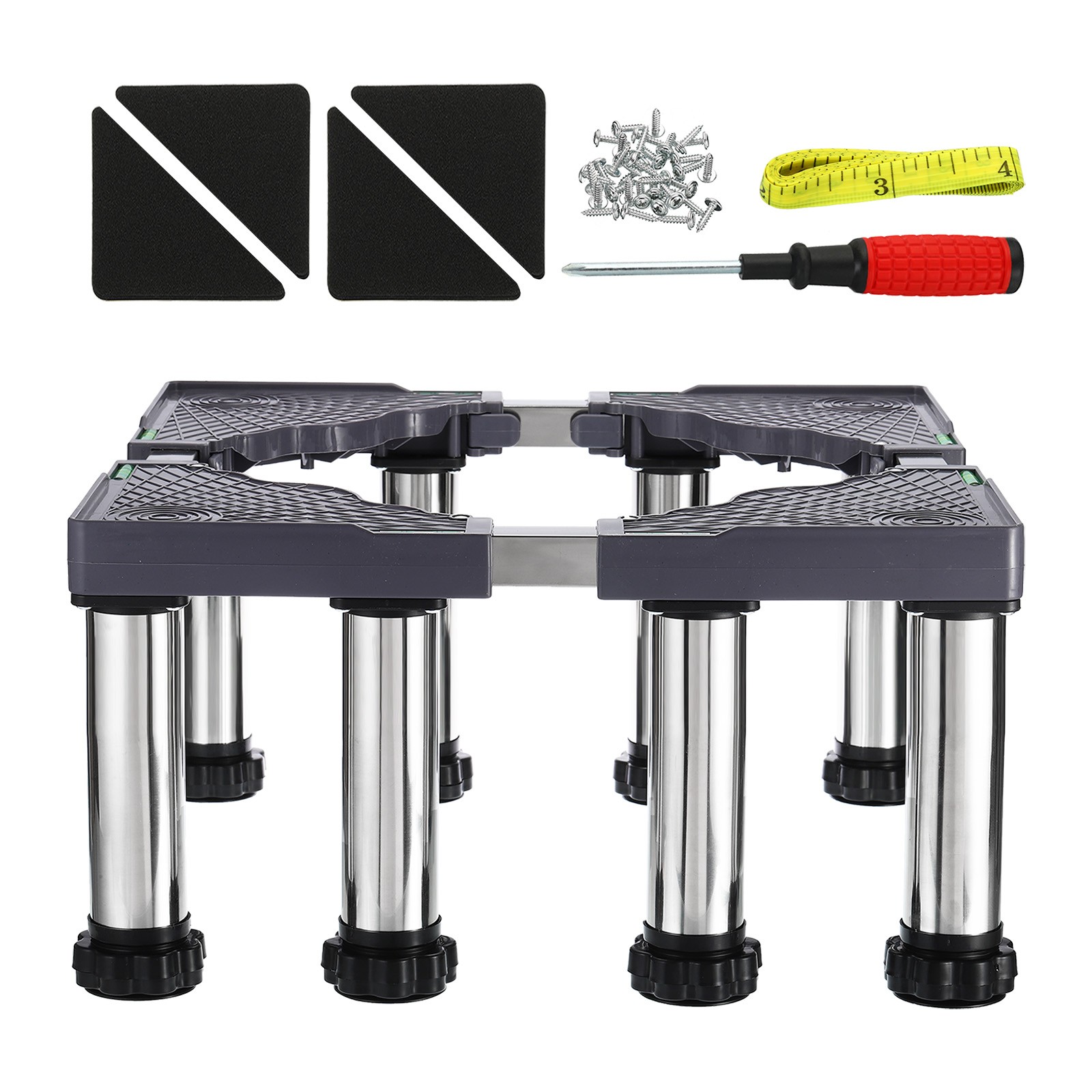 Stand 8 Strong Feet For Refrigerator Machine 11.4"-12.6" Hei