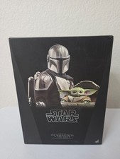 Hot Toys TMS015 Mandalorian & The Child Deluxe 1/6 Open Box Never Displayed Grog
