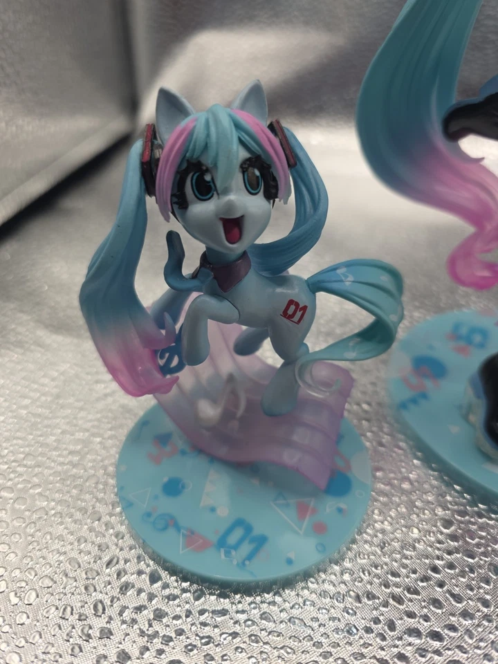 My Little Pony "Hatsune Miku" Bishoujo Statue Brony Furry Anime Pegasister - Image 2 of 4