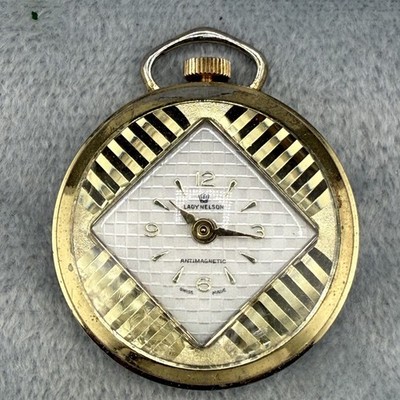 Vintage Lady Nelson Pocket Watch Non Working