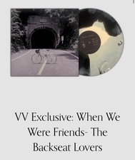 The Backseat Lovers When We Were Friends LP Black White Haze /1000 Vertigo Vinyl