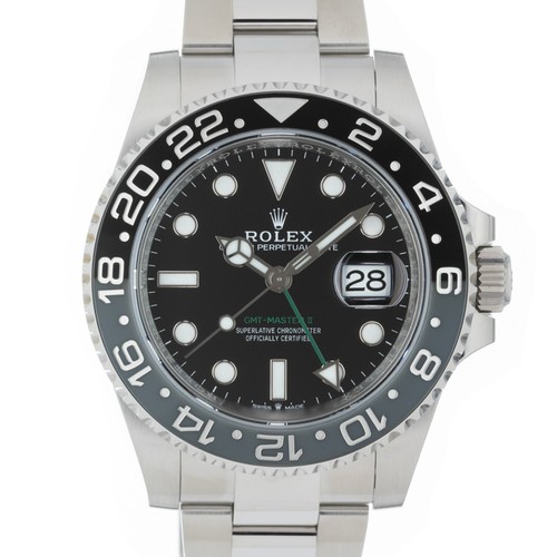 Rolex GMT-Master II 126710GRNR 40 mm Black Dial