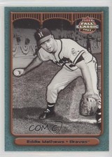 2003 Fleer Fall Classic Eddie Mathews (Milwaukee Braves) #3 HOF c7w