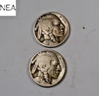 1926-D+1925-S Buffalo Nickel Set/Lot ~ 2 Coins ~ ZBL25